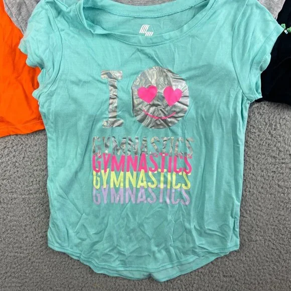 Girls Bundle Lot Youth Large 10/12 T-Shirt Top Shirts 4 Pieces Back to School - Picture 2 of 10